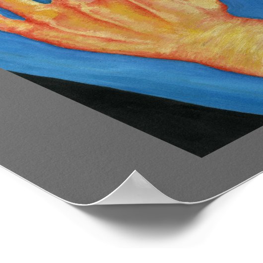 Erreichbarkeit Poster (Ecke)