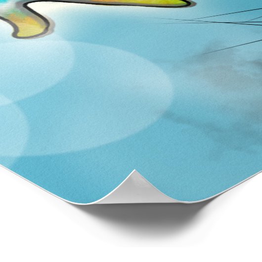 Erreichbarkeit Poster (Ecke)