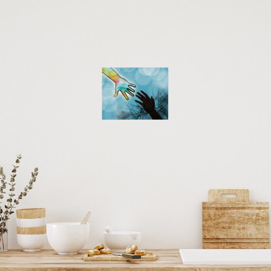 Erreichbarkeit Poster (Küche)