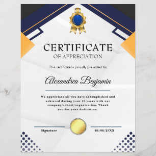 Erreichbarkeit Wertschätzung Gold Blue Zertifikat