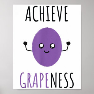 Erreiche Gness - Kawaii-Stil G Poster