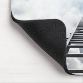 Erreichen der Leiter in Wolken Mousepad (Ecke)