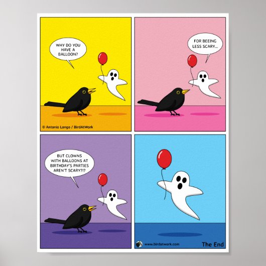 Erreichen des Comic des Gegenziels Poster (Vorne)