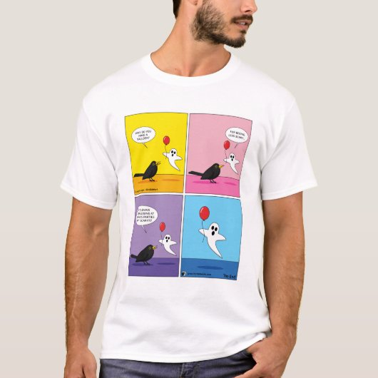 Erreichen des Comic des Gegenziels T-Shirt (Vorderseite)