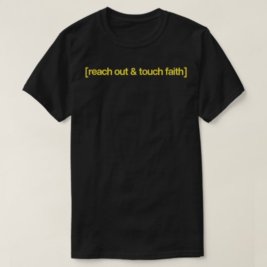 Erreichen des Faith der Touch T-Shirt (Design vorne)