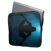 Erreichen des Nirwanas Laptopschutzhülle (Vorderseite Links)