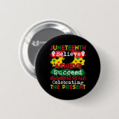 Erreichen Glauben Erfolgreich Erinnern Stolz Junet Button (Vorne & Hinten)