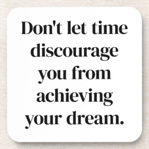 Erreichen Ihres Traumes mit hartem Kunststoff-Unte Getränkeuntersetzer