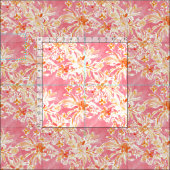 ERREICHEN rosa wildes Blumen Stoff (Kachel)