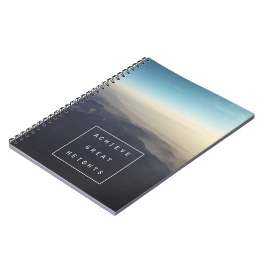 Erreichen Sie das SpiralNotebook mit großen Höhen Notizblock (Linke Seite)