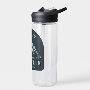 Erreichen Sie den Gipfel des Berges Trinkflasche