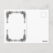 Erreichen Sie den Himmel, das Riesenrad Postkarte (Rückseite)