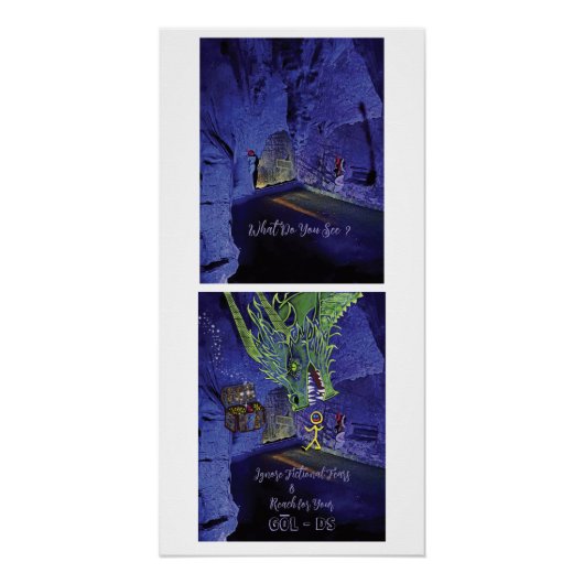 Erreichen Sie Ihr Goals Poster (Vorderseite)