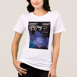 Erreichen Sie Ihr Ziel Motivations-T-Shirt Tri-Blend Shirt