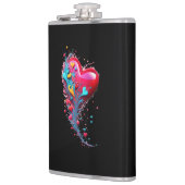 Erreichen Sie sie mit Ihrem Herzen II Flachmann (Links)