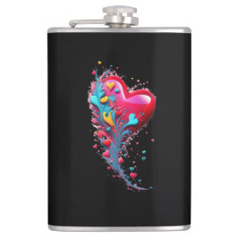 Erreichen Sie sie mit Ihrem Herzen II Flachmann