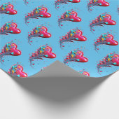 Erreichen Sie sie mit Ihrem Herzen II Geschenkpapier (Ecke)