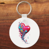 Erreichen Sie sie mit Ihrem Herzen II Schlüsselanhänger (Rückseite)