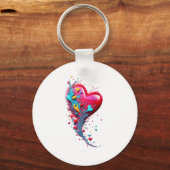 Erreichen Sie sie mit Ihrem Herzen II Schlüsselanhänger (Vorderseite)