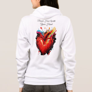 Erreichen Sie sie mit Ihrem Herzstück Hoodie
