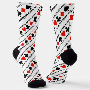 Erreichen von 50% Spiel ist ein bewundernswertes Z Socken