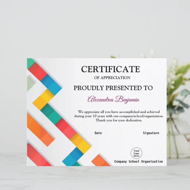 Erreichen Wertschätzung Gold rot (Stehend Vorderseite)