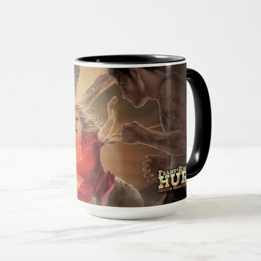 Erreichender Mädel 1 Tasse (VorderseiteRechts)