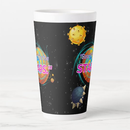 ERREICHUNG DER STERNE MILCHTASSE (Vorderseite)