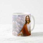 Erretter Jesus Kaffeetasse (VorderseiteRechts)