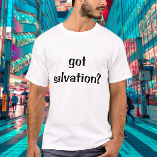 Errettet durch den König James Bibel christlichen  T-Shirt