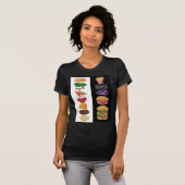 Errichten Sie einen Burger T-Shirt (Vorne ganz)
