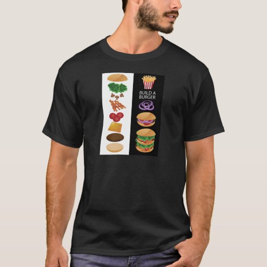 Errichten Sie einen Burger T-Shirt (Vorderseite)