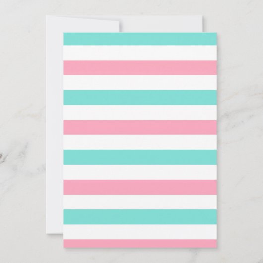 Errichten Sie Ihre eigene Eiscremebecher-Party Einladung (Rückseite)