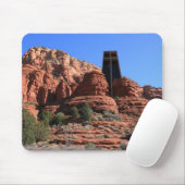 Errichtet auf einem Berggipfel Mousepad (Mit Mouse)