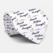 Errichtete Silkie starke Krawatte (Gerollt)