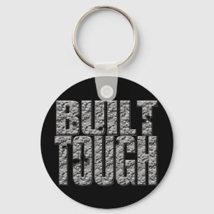 ERRICHTETES TOUGH.Hardcore starkes Muskel Man_bl Schlüsselanhänger