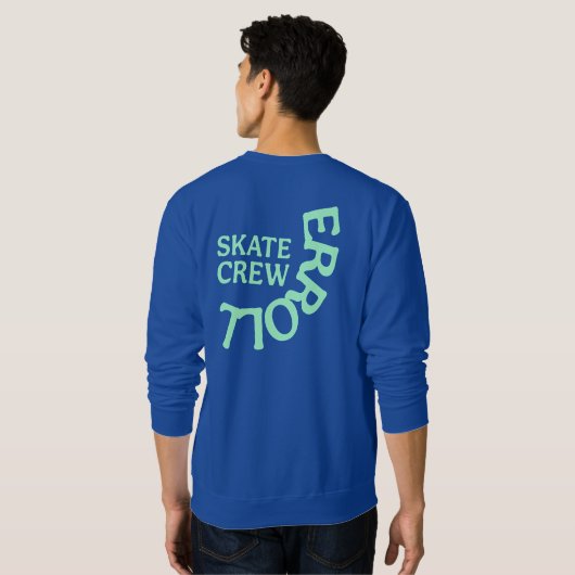 Erroll Skate Crew Sweatshirt (Schwarz voll)
