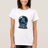 Error 404 Future Not Found – Futuristic Crystal T-Shirt (Vorderseite)