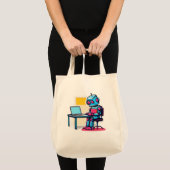 Error 404: Motivation Not Found - Tote Bags Tragetasche (Vorderseite (Produkt))