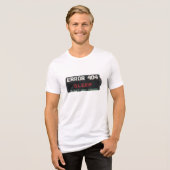 "Error 404: Sleep Not Found – Funny Tech & Program Tri-Blend Shirt (Vorderseite voll)