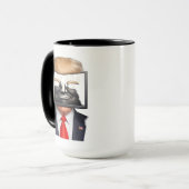 Error 404 – Trump Parody Tasse (Vorderseite Links)