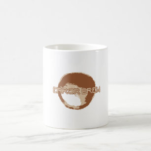 Error Brew Tasse   Retro pixelige Kaffeetasse mit 
