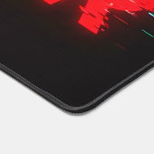 "ERROR" Glitch Aesthetic Extended Desk Mat Schreibtischunterlage (Ecke)