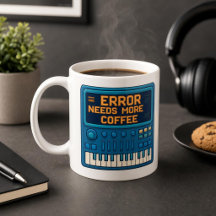 Error: Need More Coffee – Synthesizer Humor