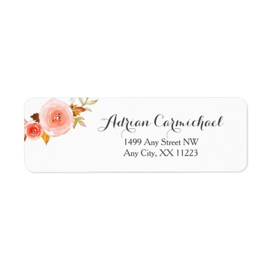 Erröten Aquarell wedding Blumen3605b