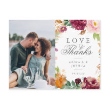 Erröten Burgunder, den BlumenFoto-Hochzeit Ihnen