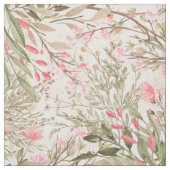 Erröten das rosa korallenrote Blumen Stoff (Muster)