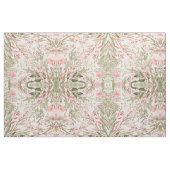 Erröten das rosa korallenrote Blumen Stoff (Fat Quarter (45,7 x 55,9 cm))