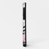 Erröten das rosa personalisierte Case-Mate iPhone hülle (Hinten/Links)