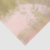 Erröten das rosa schöne Goldbezaubernde Aquarell Seidenpapier (Detail)